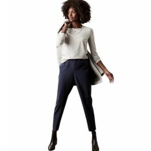 Banana Republic Airstretch Pants Navy Blue Large